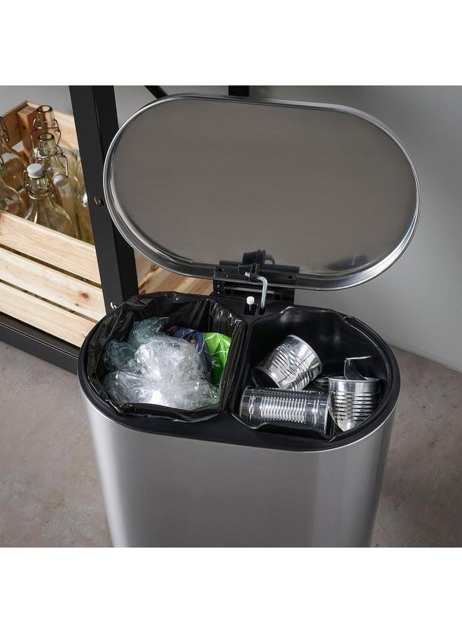 Pedal bin, stainless steel, 20 l - pzsku/Z8FBE9CC6CEDA265321E7Z/45/_/1740222078/e5d1a041-49ee-4486-b84f-d7dbc37643cc