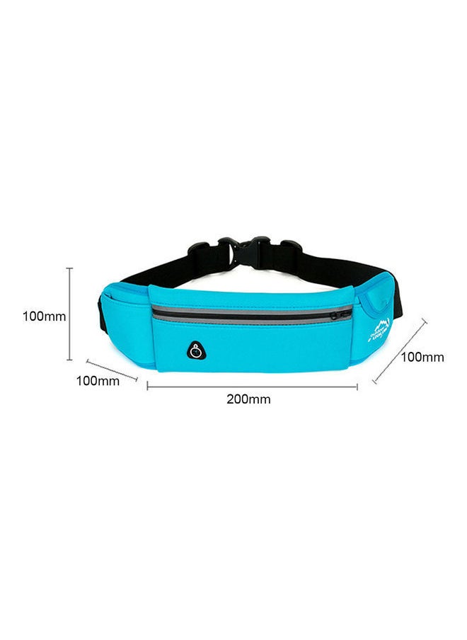NIBEMINENT - Outdoor Running Waist Bag Waterproof Mobile Phone Holder Jogging Belt Belly Women Men Gym Fitness Lady Sport 18*5*8cm - Image 1