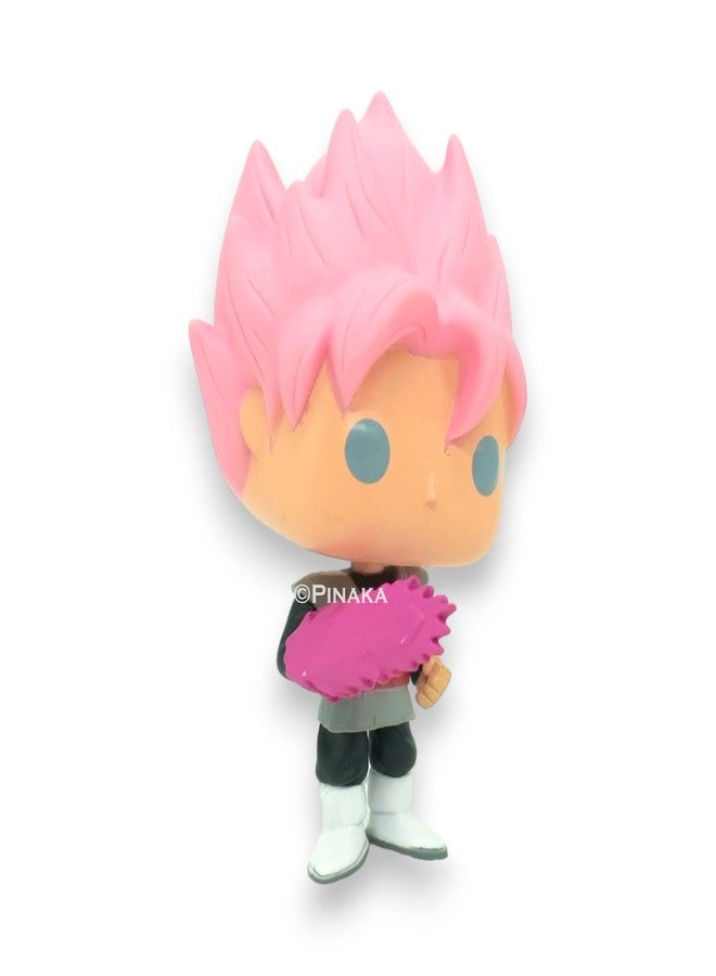 PINAKA DBZ Goku Rose Cute 13 Cm with Weapon and Box Action Figure Figurine PVC Figures - Image 2