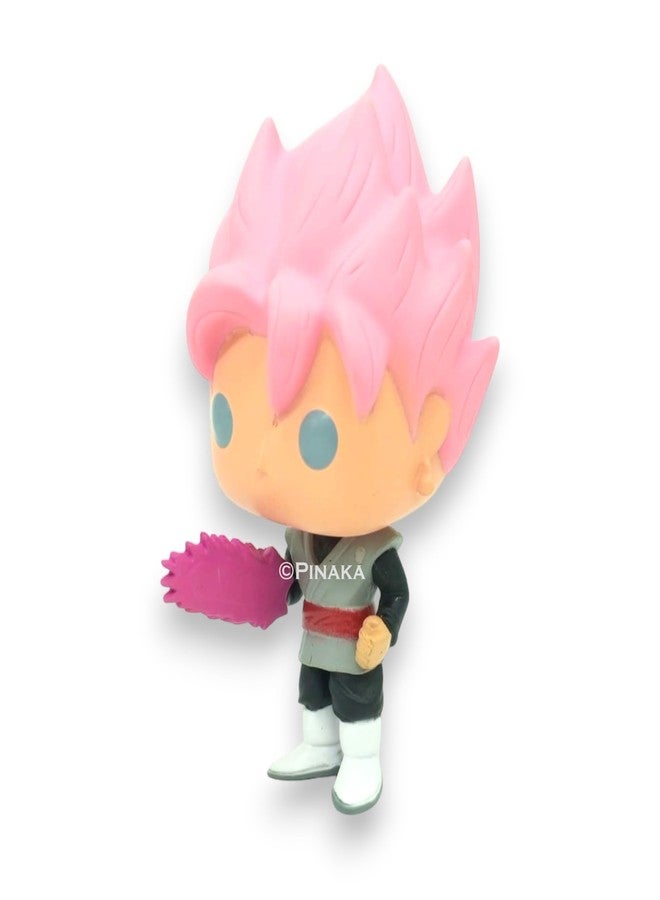 PINAKA DBZ Goku Rose Cute 13 Cm with Weapon and Box Action Figure Figurine PVC Figures - Image 3