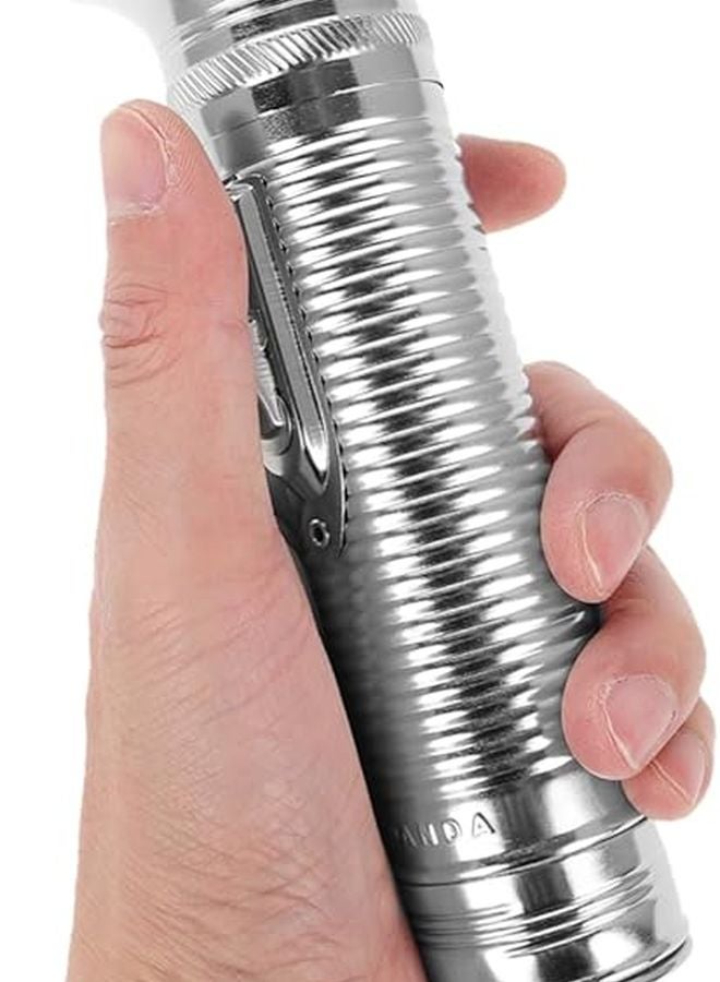 Vintage Portable Iron Torch Flashlight Retro Handheld Light Antique Design No Batteries - Image 4