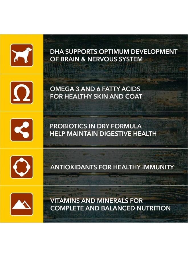 Meatup Puppy Dry Dog Food Real Chicken (Buy 1 Get 1) 2 x 3 Kg - Image 3