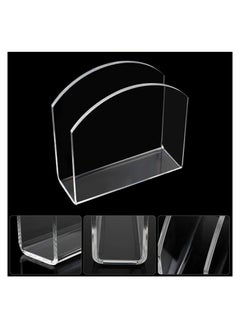 SYOSI Napkin Holder Crystal Clear Acrylic for Tables Clear Paper Napkin Holder Stand Tabletop Freestanding Tissue Box Dispenser for Dinner Kitchen Restaurant Home Decor Accessories  - Image 2