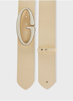 GUESS Logo Detailed None Allocated Hole  Belt  - Image 2