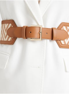 GUESS Logo Detailed None Allocated Hole  Belt  - Image 4