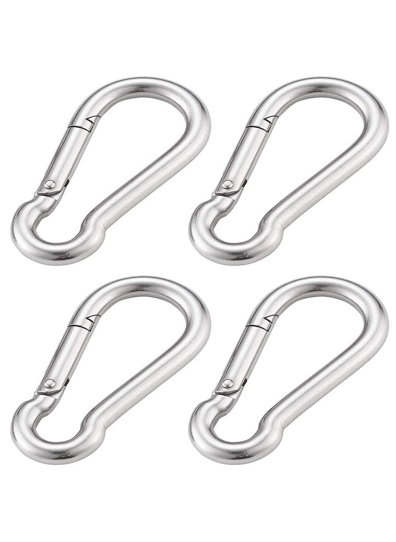 Axe Sickle 23 Inch Spring Snap Hook 304 Stainless Steel Quick Link Lock Fastner Hook 6 Pcs  - Image 1