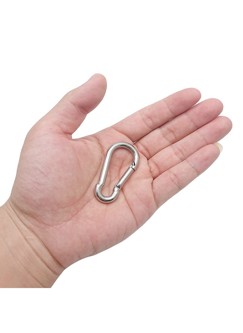 Axe Sickle 23 Inch Spring Snap Hook 304 Stainless Steel Quick Link Lock Fastner Hook 6 Pcs  - Image 2