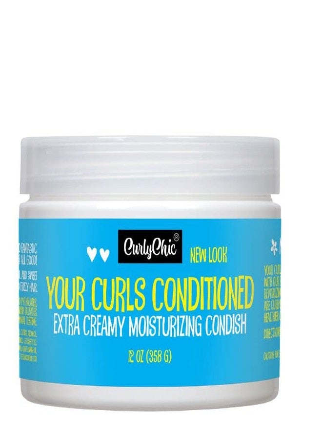 Curly Chic CURLYCHIC Your Curls Conditioned Creamy Leave In Conditioner, 11.5 Ounce - Image 2