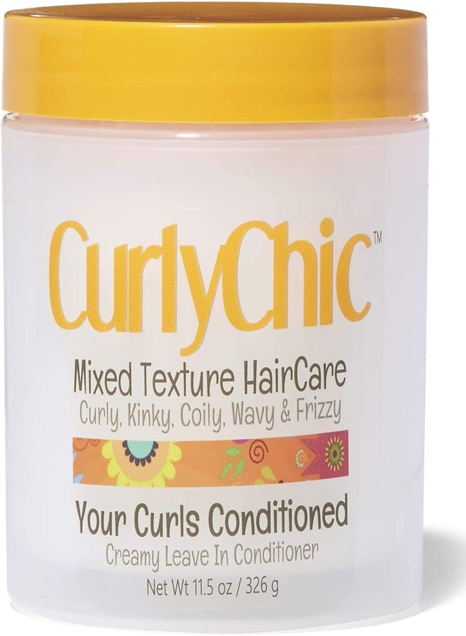 Curly Chic CURLYCHIC Your Curls Conditioned Creamy Leave In Conditioner, 11.5 Ounce - Image 1