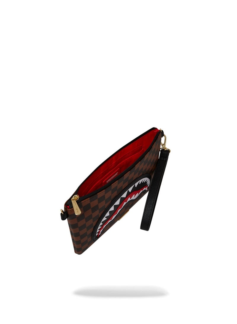 SPRAYGROUND SAWTOOTH SHARKS IN PARIS CROSSOVER CLUTCH  - Image 5