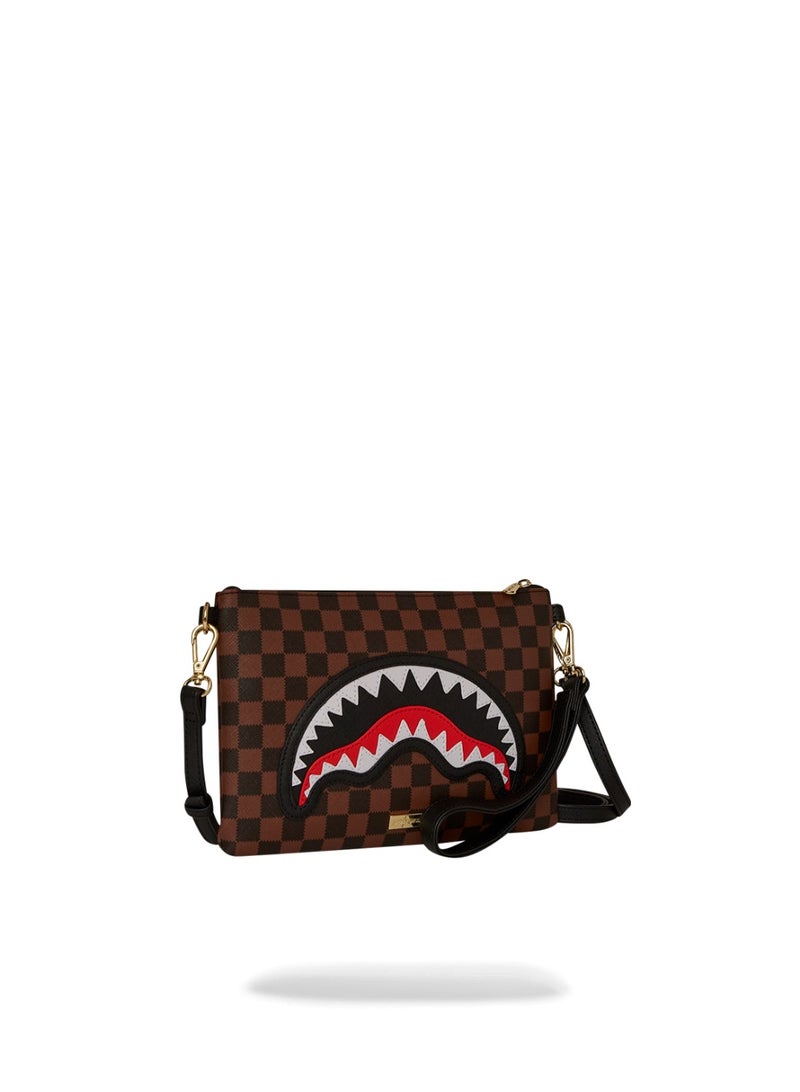 SPRAYGROUND SAWTOOTH SHARKS IN PARIS CROSSOVER CLUTCH  - Image 2
