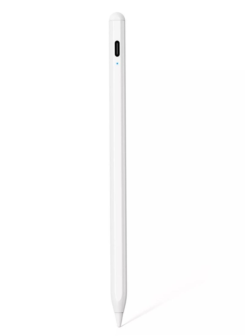 Protect PROTECT Universal Pencil Stylus Pen | Type-C Charging | Tilt Sensitive | White | Model: PPK08  - Image 1
