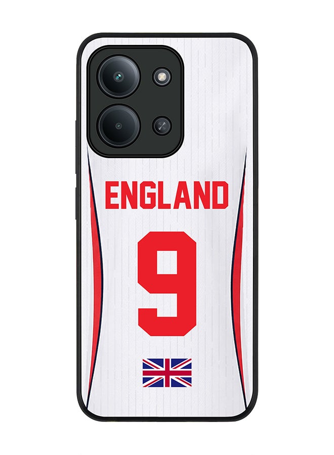 Stylizedd For Xiaomi Redmi 15C 4G Case,Slim fit Camera Protection, Shockproof Thin Phone cover  - Football Team England World Cup 2026
