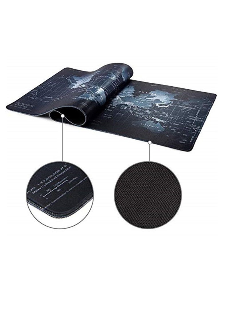 Large Gaming Mousepad World Map Game Mouse Pads (40cm X 90cm) Mat Laptop Rubber Computer PC Mouse Fashion Office Desk PadL arge Pad to Mouse Computer Mousepad Gaming Mouse Mats to Mouse Gamer  - Image 4