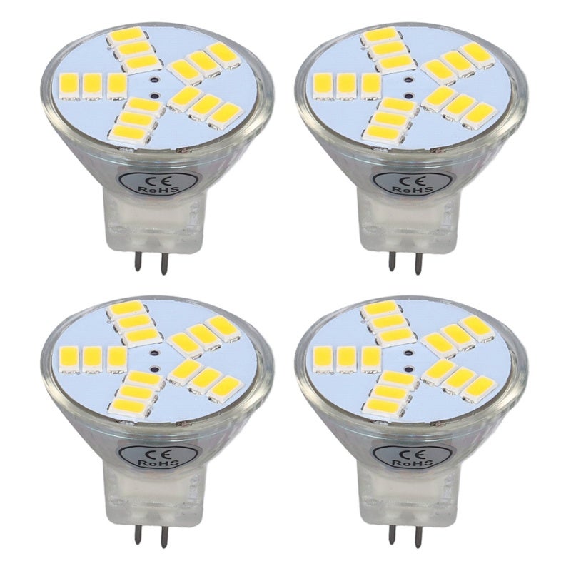 مصباح LED MR11 5 واط 500 لومن أبيض دافئ - مصباح موفر للطاقة خالي من الوميء مع تبديد حراري 360 درجة للاستخدام في المصابيح المبرمجة، المناظر الطبيعية، السقف، المسارات الإضاءية، المصابيح المتجهة للأسفل - Image 3