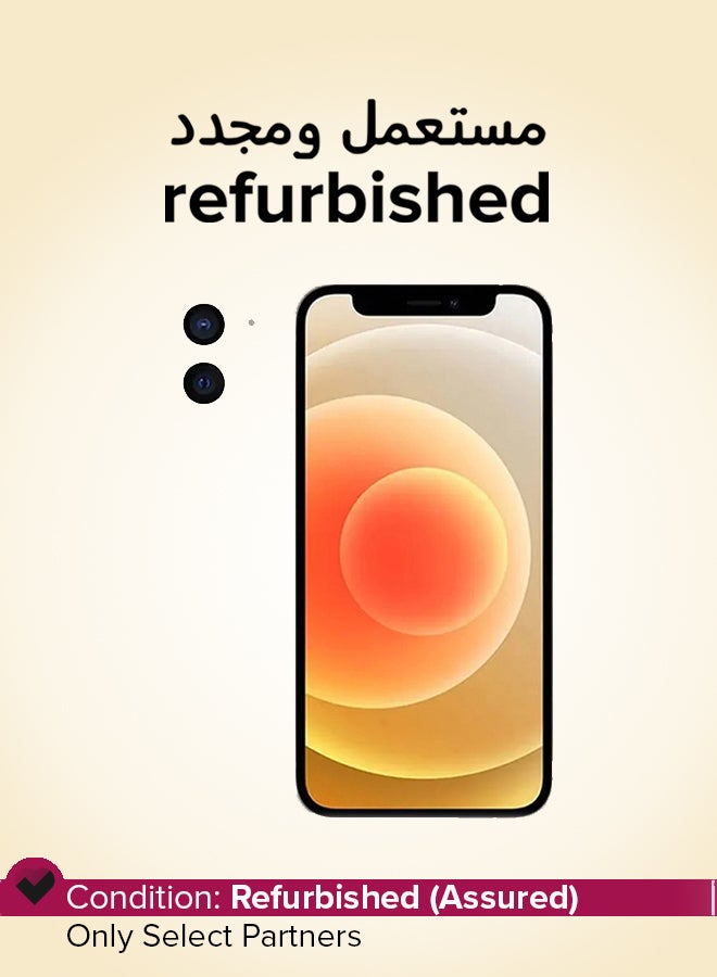 Apple Refurbished- iPhone 12 With Facetime 128GB White 5G - International Version - Image 1