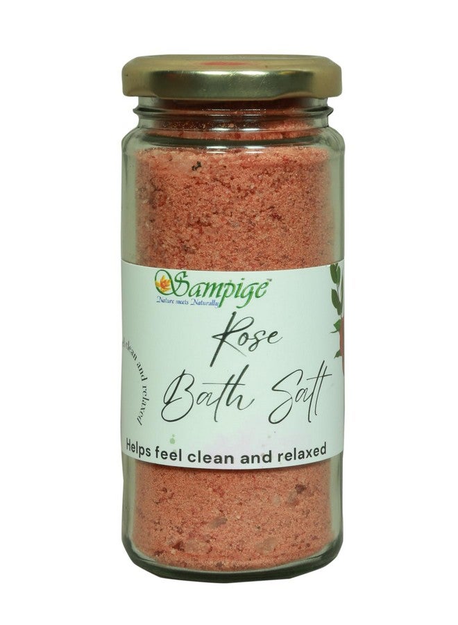 Sampige Rose & Orange Bath Salt Blend|Blooming Citrus Serenity|Bath salt Combo Rose and Orange| Spa-like indulgence|250 * 2(500 gram) - Image 3