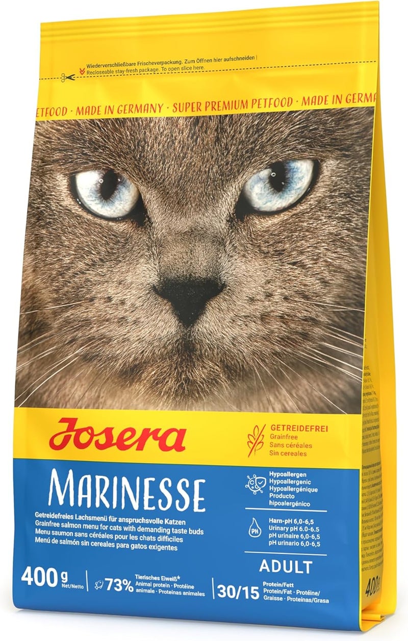 Josera Marinesse Cat Dry Food Grain-Free Salmon Potato - 400 g