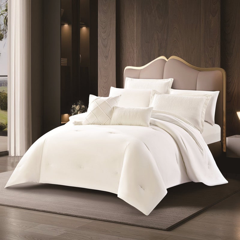 أورز مفرش صيفي من الماكروفيبر الفاخر مناسب لمقاس سرير مفرد 200 x 120 cm سم من شركة هورس العالمية مكون من 4قطع 250 غرزة - Image 2