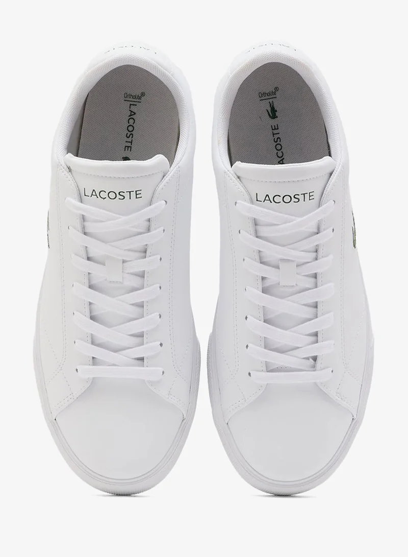 لاكوست أحذية رياضية منخفضة الرقبة مقاومة للماء