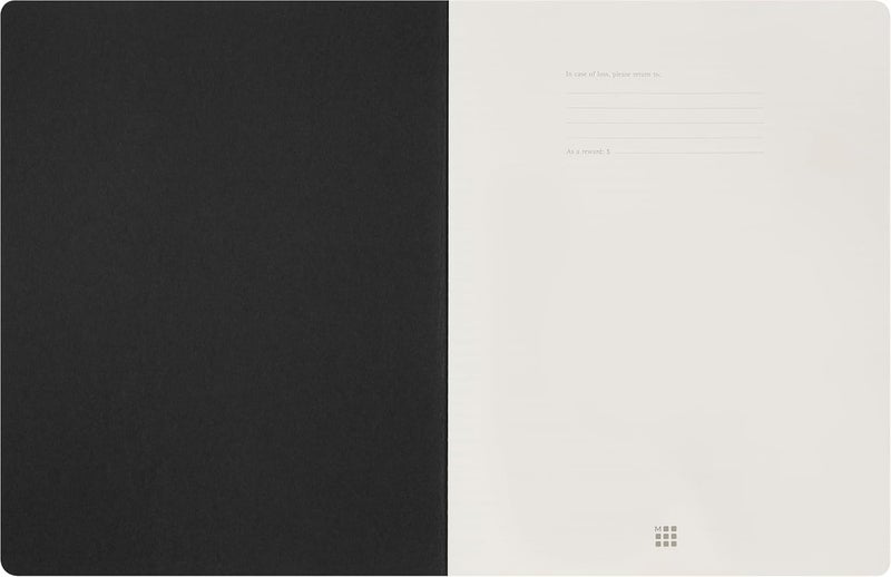 MOLESKINE Student Cahier Notebook XXL Size Plain Pages Black Cover 80 Pages - Image 2