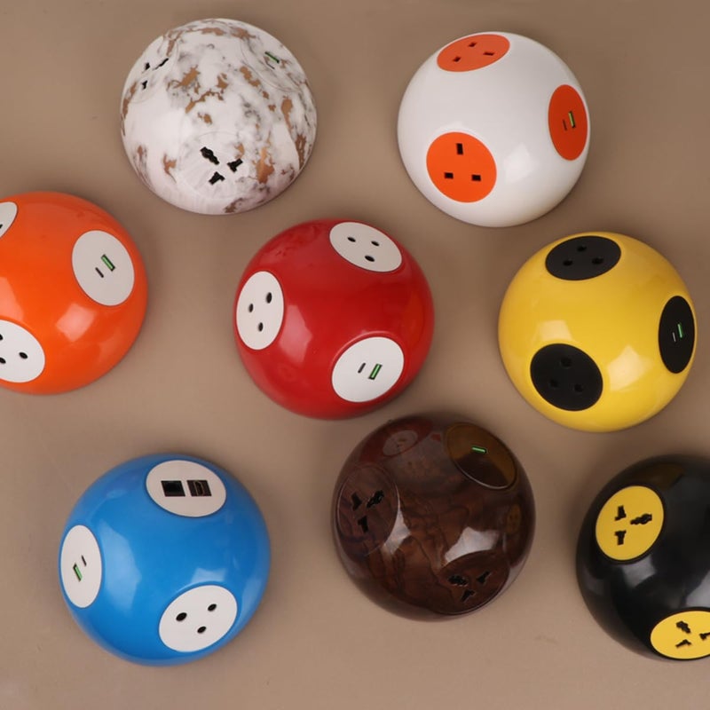 MX Power Converter with 2 Universal Socket 2 CAT 6 Ports MultiPlug Pluto Grommet Power Hub Extension Socket with LED Glow Power Converter for Home Office Hotels and Other Public Spaces - Image 4