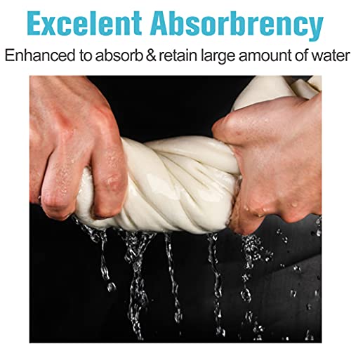 River Lake Chamois Cloth for Car - Drying Towel Shammy Towel Natural Real Leather Washing Cloth Cleaning Towel Car Wipes - Chamois Cloth Art Cloth Accessory (31.5'' x 20'') - Image 5
