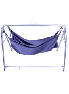 Toy Box Handol Jizani Baby Swing Sleeping Folding Cradle Handlebar For Infant 0-3 Month 100x80 cm Random Fabric Colour  - Image 3