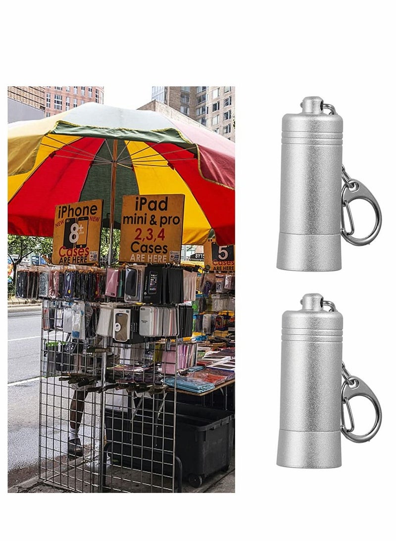 Anti-Theft Security Keys Mini Portable Magnetic Key Display Hook Lock Peg Hook Locks Remover Retail Shop Products Supermarket Lock Tool Silver 2Pcs - Image 3