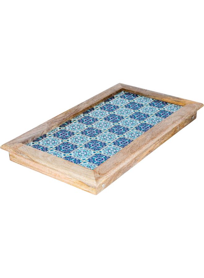 Alsaif Wooden Serving Table 20 X 12 X 10 Cm With Legs Multi Colored - Image 3