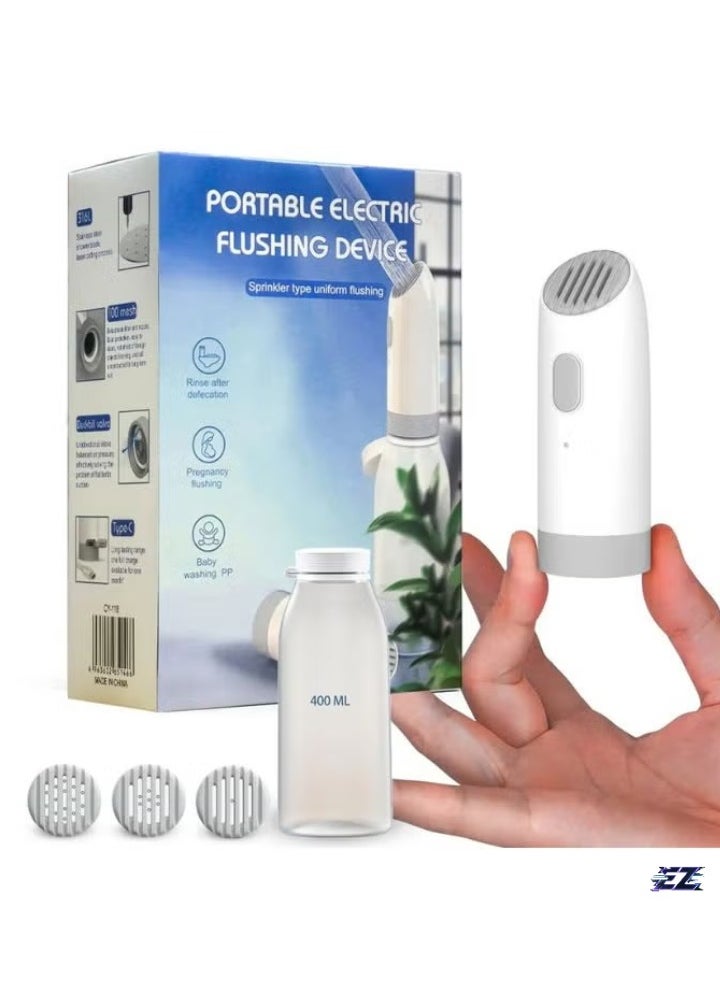 ELTRAZONE Portable Electric Bidet with 3 Spray Modes, USB Rechargeable – Travel-Friendly Personal Hygiene Solution for Camping, Desert Trips, Airplanes, Trains, and Holidays - Image 2