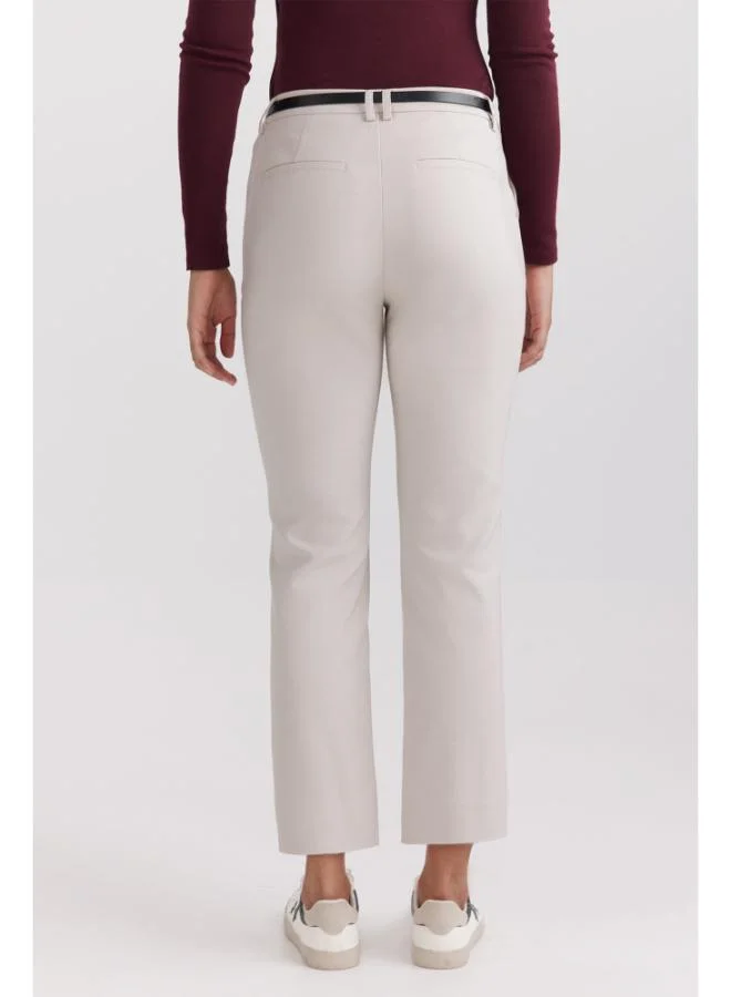 Springfield  Chinos with elasticated belt for Women | Best Price UAE
