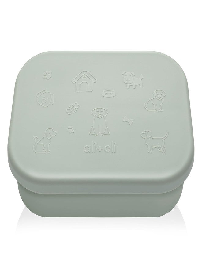 Ali+Oli Silicone Bento Box (Puppy) Lunch Box for Kids, Toddlers, Preschoolers & Adults | BPA-Free and Spill-Proof | Ideal for School, and On-the-Go Meals| Perfect for Lunch, Snacks, and Meals - Image 2