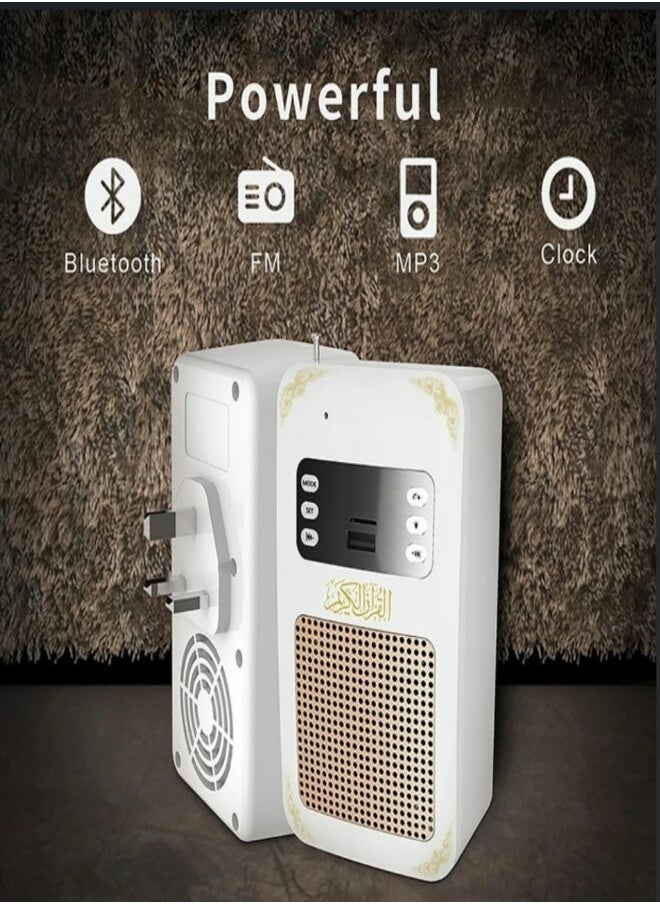 Equantu - Holy Quran wall speaker with interpretation of verses, voice supports several voices and languages, and supports Bluetooth - Image 1