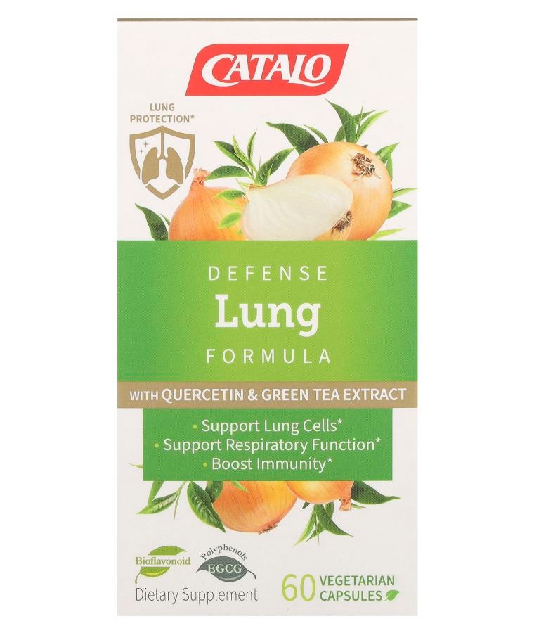 Defense Lung Formula with Quercetin & Green Tea Extract 60 Vegetarian Capsules