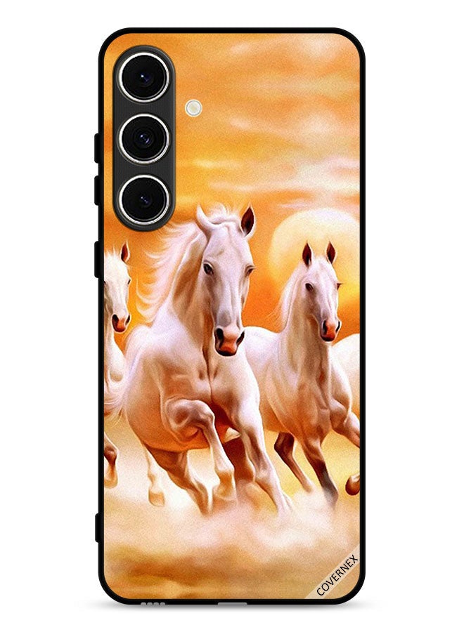 Covernex Samsung Galaxy A56 5G Protective Case Cover Horses Running - Image 1