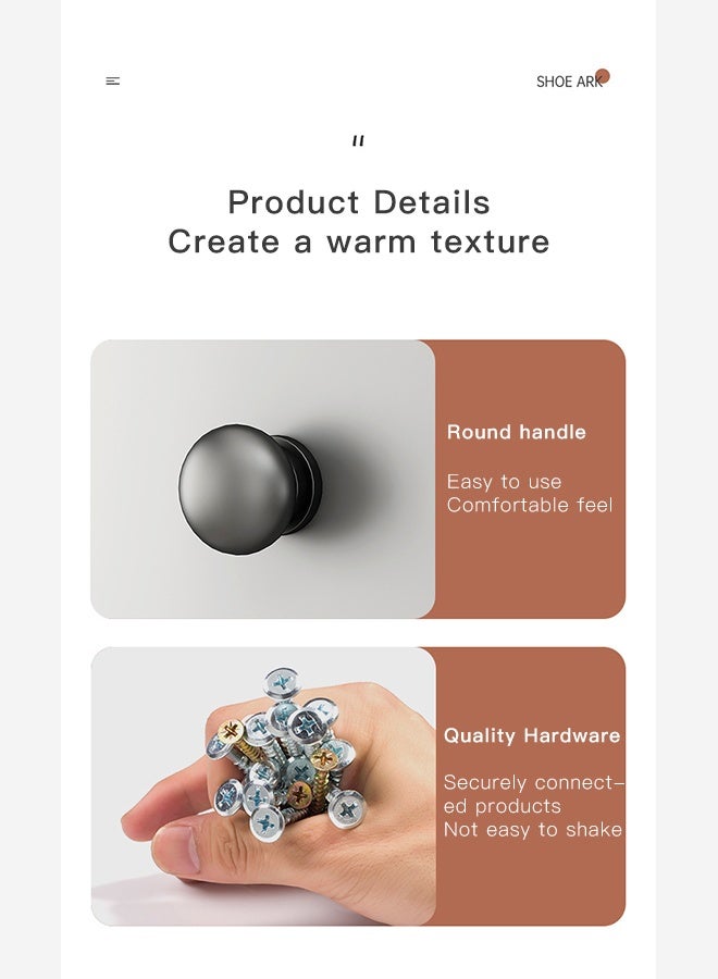 Sharpdo Shoe Cabinet Storage Shoe Rack Simple Storage Cabinet 90x30x84 cm Wood - Image 3