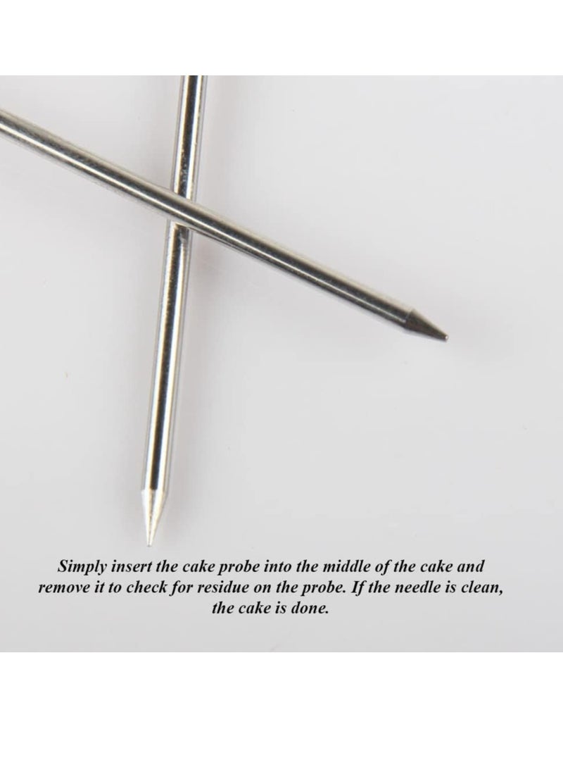 AKOAK AKOAK 1 Pack Cake Tester Stainless Steel Cake Testing Needle Reusable Baking Cake Testing Needle Practical, DIY Home Kitchen Cupcake Bread Muffin Baking Supplies  - Image 4