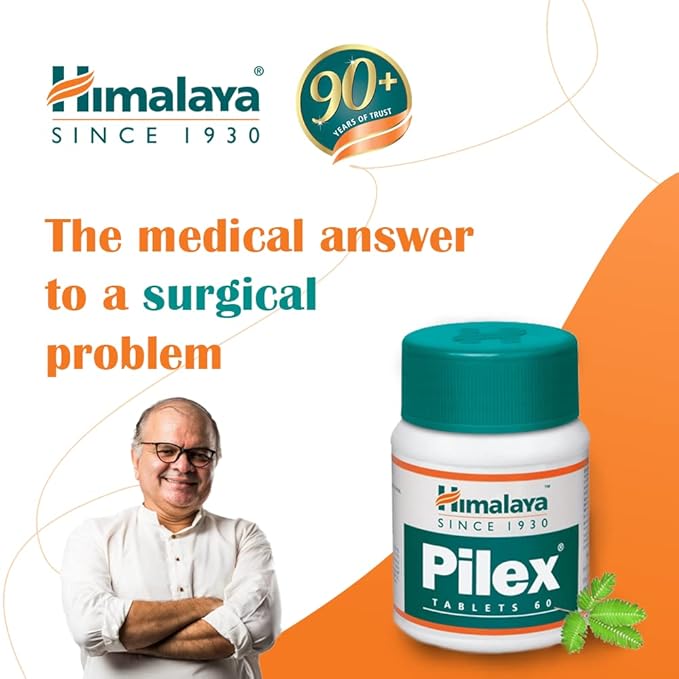 Himalaya Pilex - Bottle of 60 Tablets - Image 2
