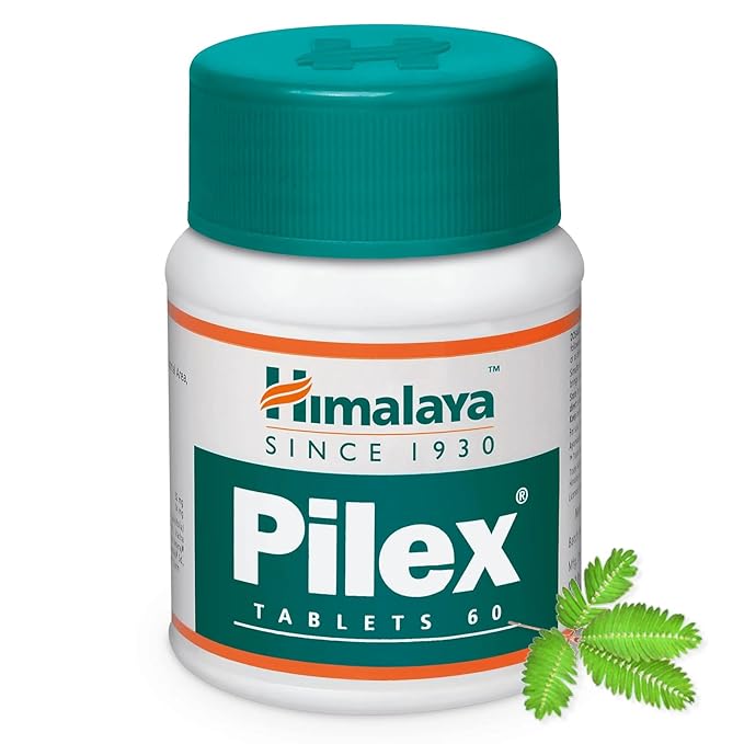 Himalaya Pilex - Bottle of 60 Tablets - Image 1