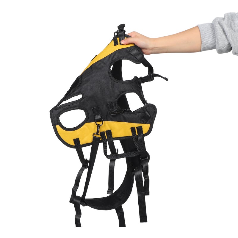 Cycling Dog Backpack Carrier, Oxford Cloth Backpack For Double Shoulder Straps, Comfortable And Breathable Pet Travel Carrier For Small Dogs - Image 3