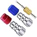 hinbkenla R12 To R134a Conversion Kit1pair R12 To R134a Convert AdaptersR12 To R134a AdapterR12 To 134a Adapter FittingsR12 To R134a Conversion Kit For Car AC R12 Convert To R134a System - Image 2