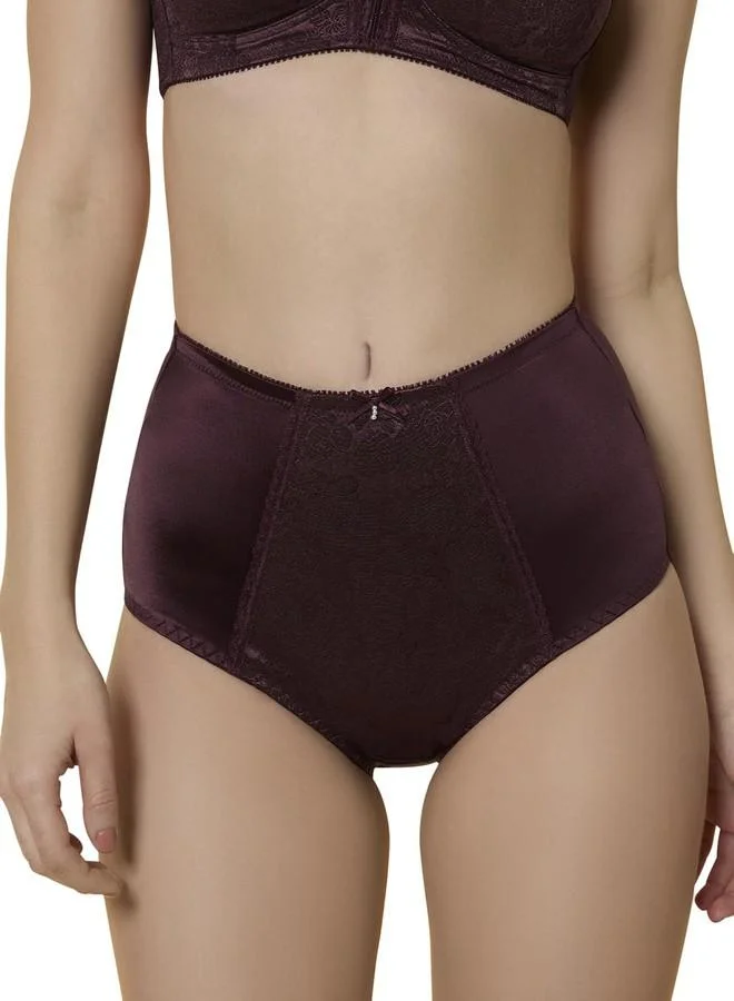 Triumph Triumph Jolly Fit Deluxe Classics High Waist Full Coverage Brief Grey