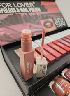 FOR LOVER 24-Piece Lip-Gloss And Nail Polish  - Image 2