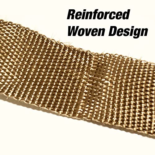 Pivalo PVUSWG1 Bike Exhaust Universal Silencer Wrap Heat Shield Protector with Clip Compatible for Classic Electra Standard Bullet (Golden, 3 Mtr) - Image 2