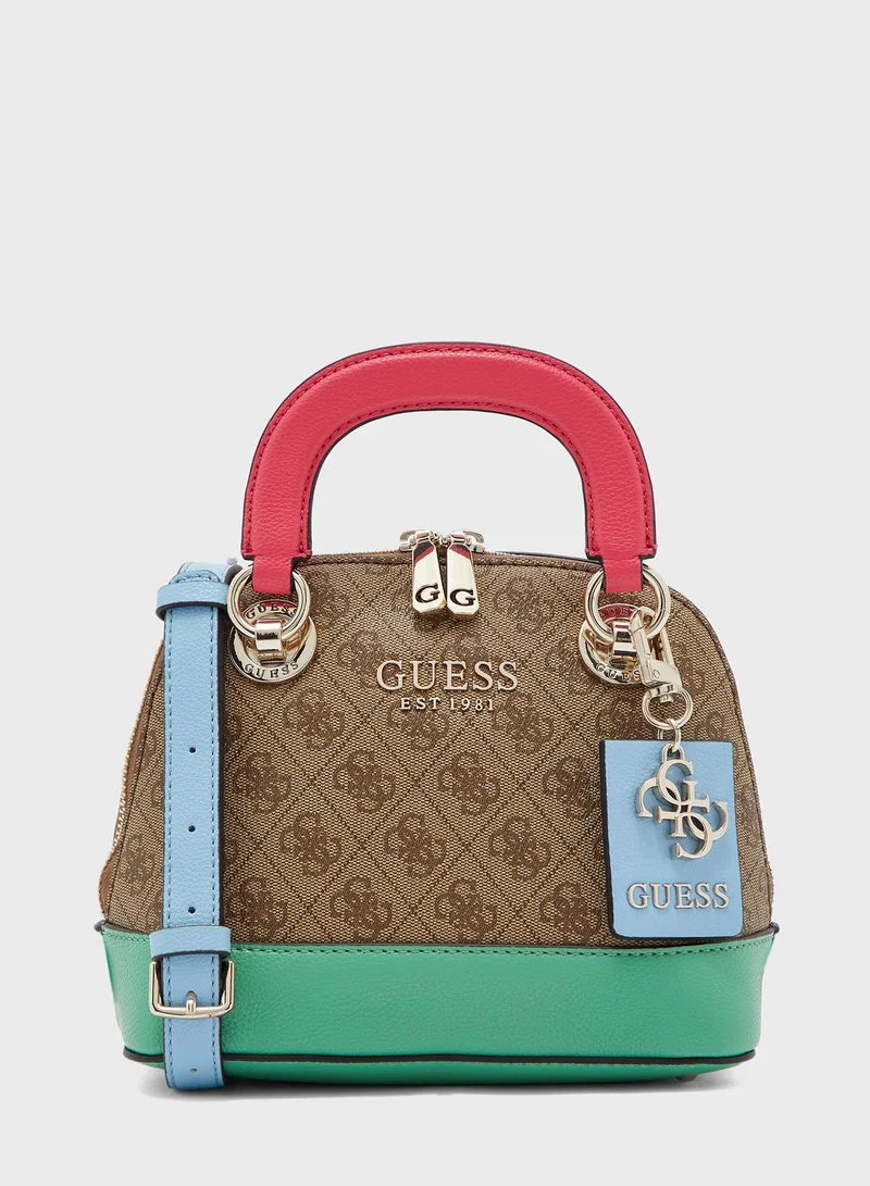 GUESS Cathleen Top Handle Dome Satchel