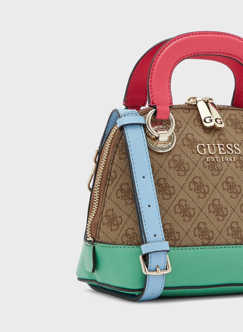 GUESS Cathleen Top Handle Dome Satchel