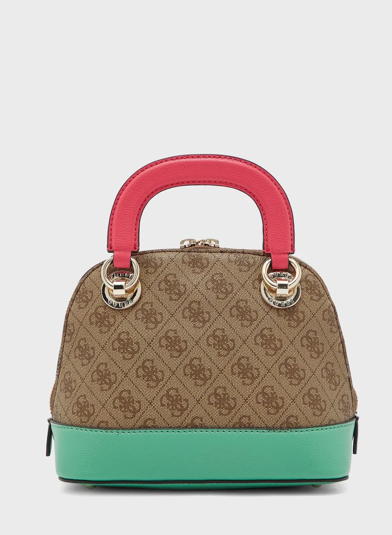 GUESS Cathleen Top Handle Dome Satchel
