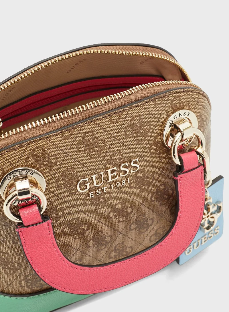 GUESS Cathleen Top Handle Dome Satchel