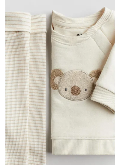 H&M 2-piece cotton set